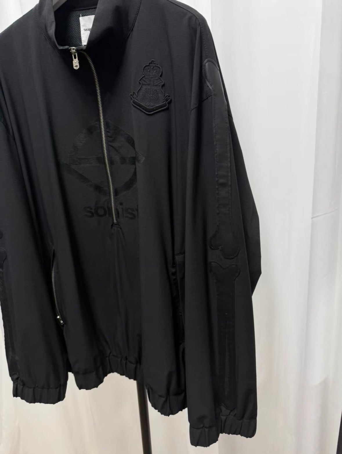 Takahiromiyashita The Soloist. The Soloist 24SS Skeleton Pullover Half-Zip Jacket Size US S / EU 44-46 / 1 - 3 Thumbnail