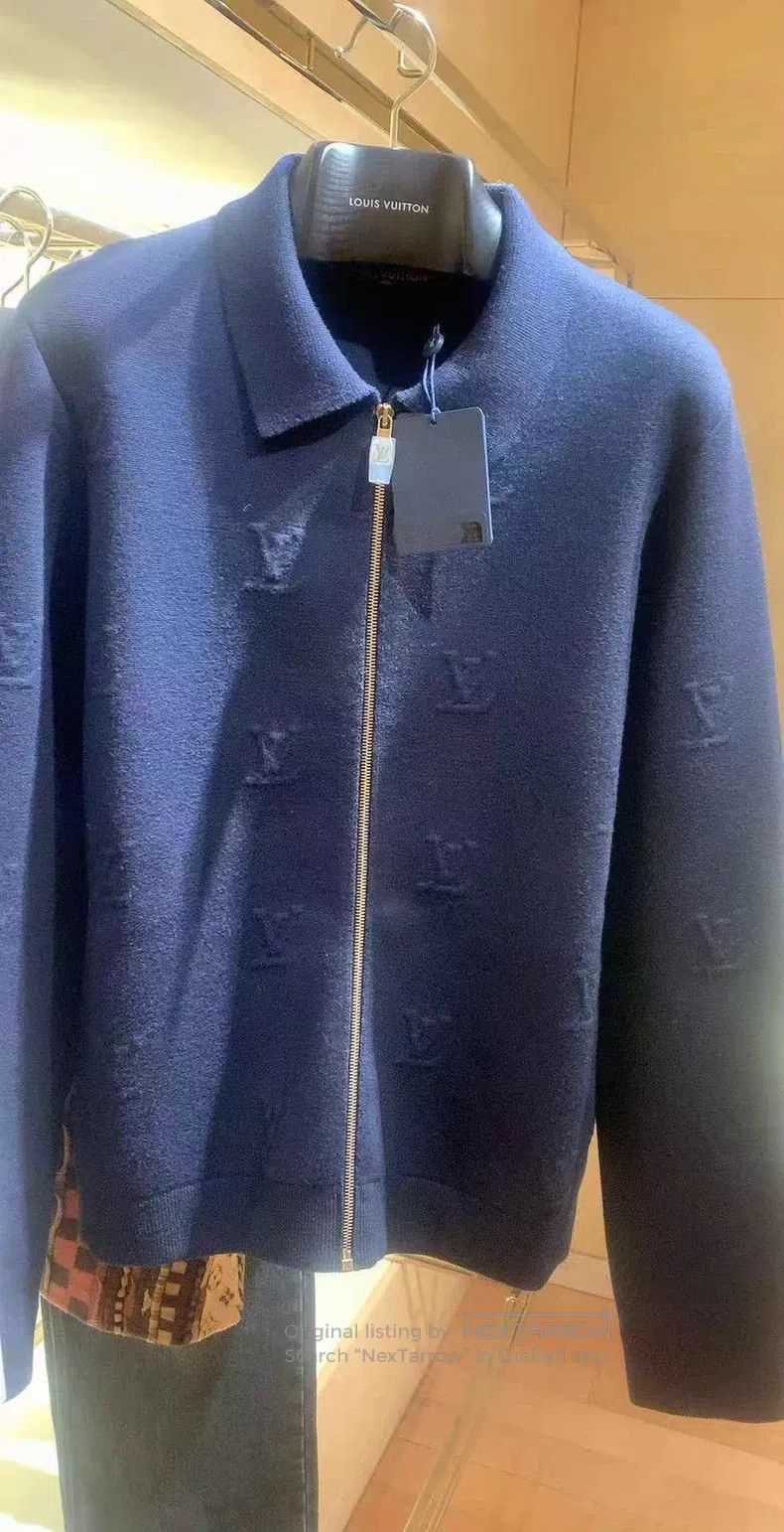 Louis Vuitton Louis Vuitton Wool blend jacket Size US XL / EU 56 / 4 - 1 Thumbnail