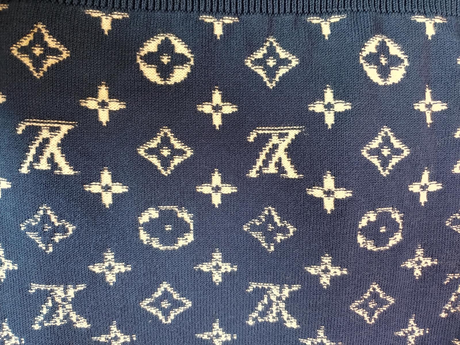 Louis Vuitton Louis Vuitton Monogram Degrade Knitwear in Navy Size US L / EU 52-54 / 3 - 2 Thumbnail