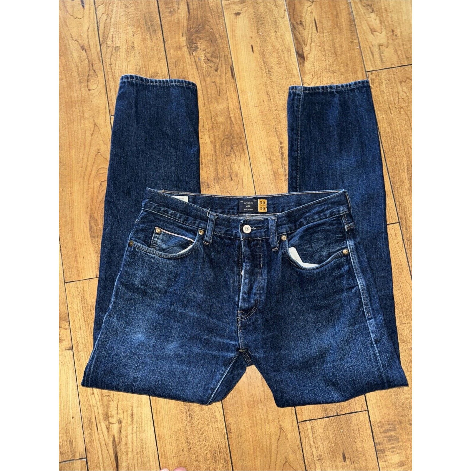 J.Crew × Japanese Brand J. Crew Button Fly Jeans 30x29 Blue Kiara Denim Japanese 484 Size US 30 / EU 46 - 3 Thumbnail