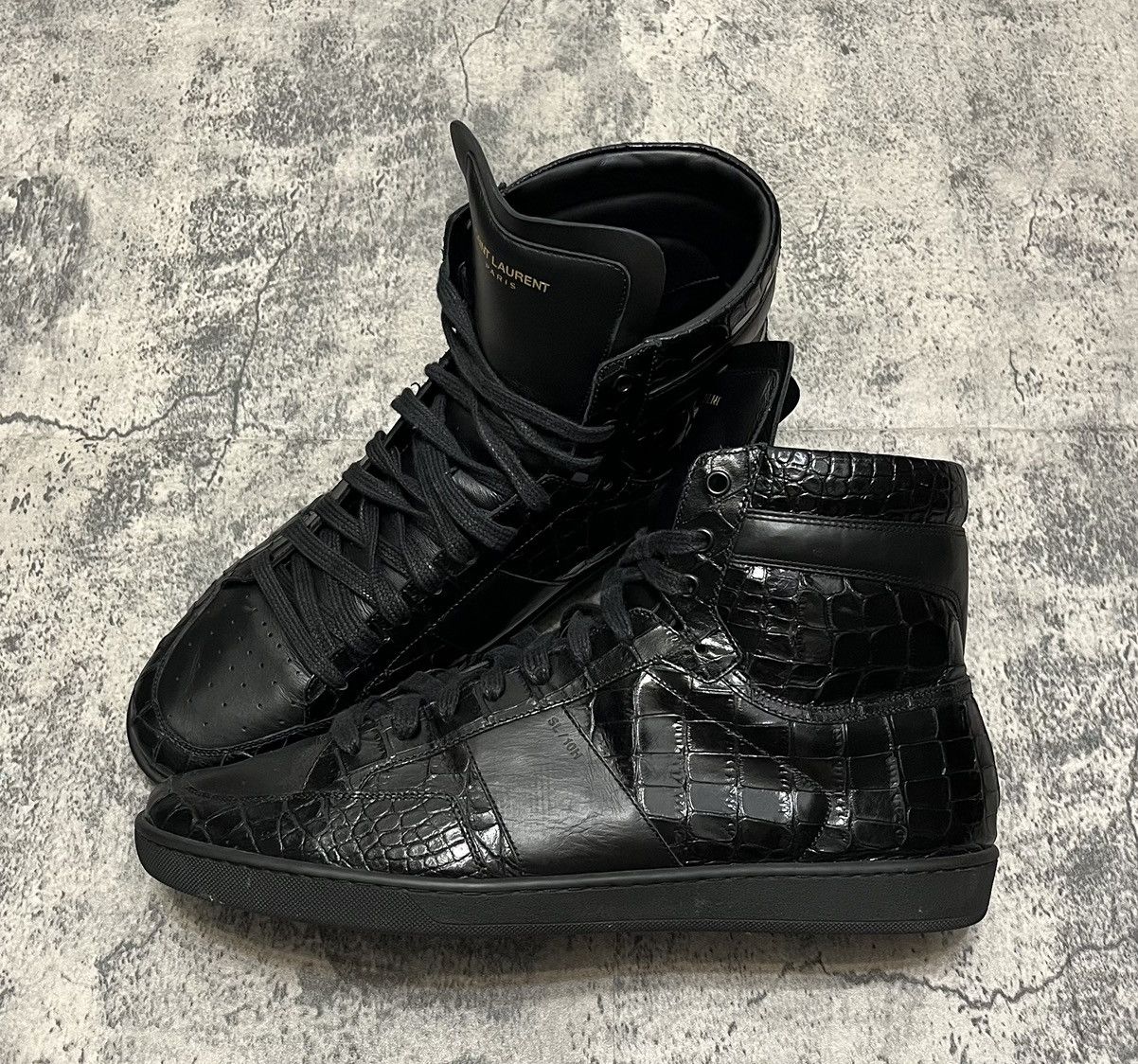 Saint Laurent Paris 17FW Joe “BAD LIEUTENANT” Sneakers Sz43 | Grailed