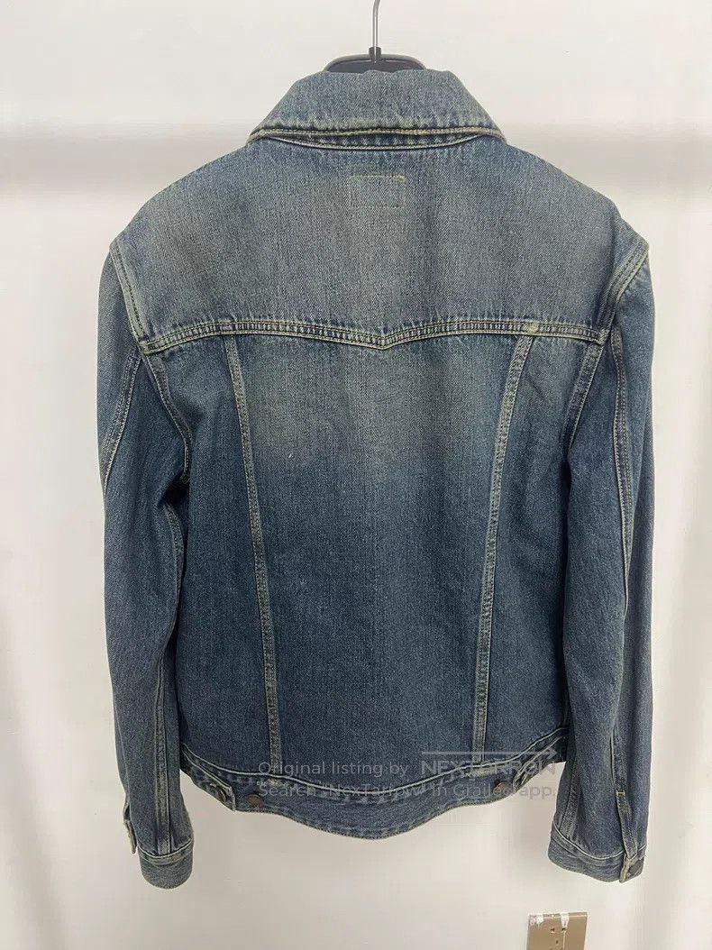 Saint Laurent Paris Saint Laurent Paris Classic Blue Denim Jacket Size US M / EU 48-50 / 2 - 2 Thumbnail