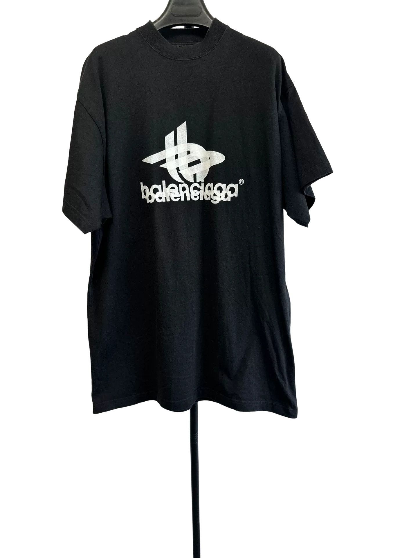 Balenciaga Balenciaga Logo Print Short Sleeve T-Shirt Size 1 Size US S / EU 44-46 / 1 - 1 Thumbnail