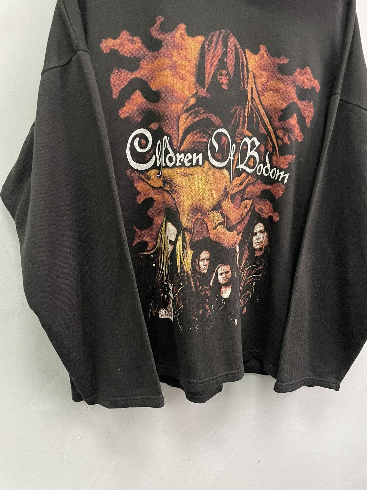 Band Tees × Vintage Vintage RARE BOXY 90s Children of Bodom hoodie Size US L / EU 52-54 / 3 - 2 Thumbnail