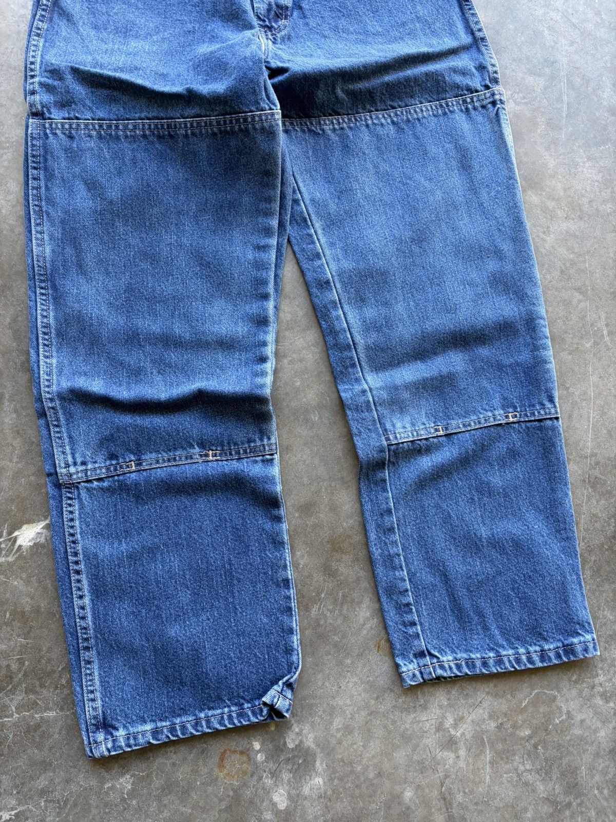 Dickies Dickies Double Knee Vintage Baggy Workwear Denim 1990s Size US 34 / EU 50 - 2 Thumbnail