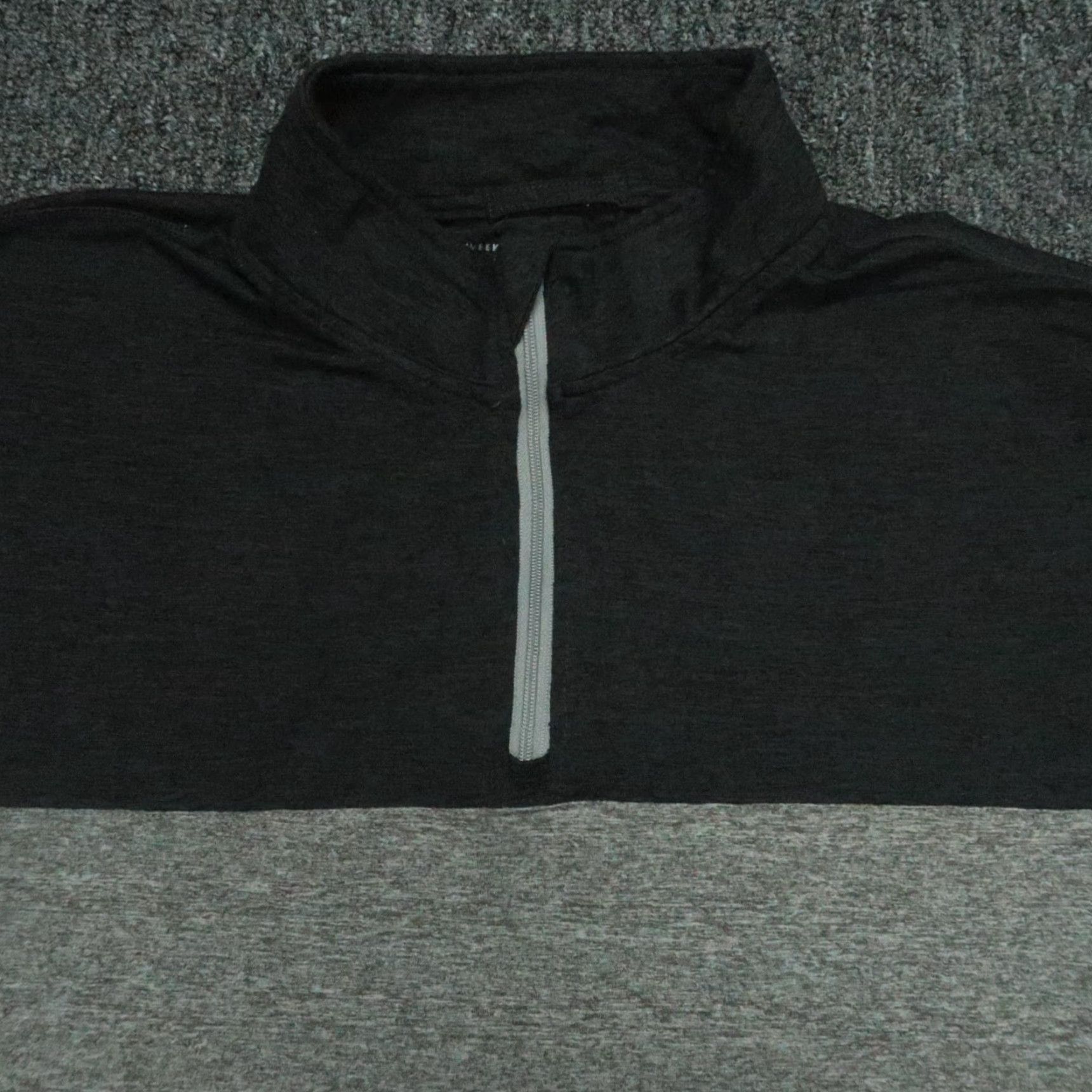 Marine Layer Marine Layer Pullover Mens Extra Large Gray Black Weekend Sport Quarter Zip XL Colorblock 1/4 Zip Casual Size US XL / EU 56 / 4 - 2 Thumbnail