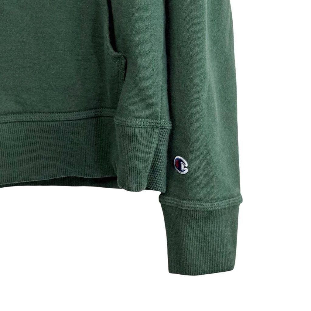 Champion CHAMPION Men's Hunter Green Hoodie w Grey Lining in Hood M Size US M / EU 48-50 / 2 - 4 Thumbnail