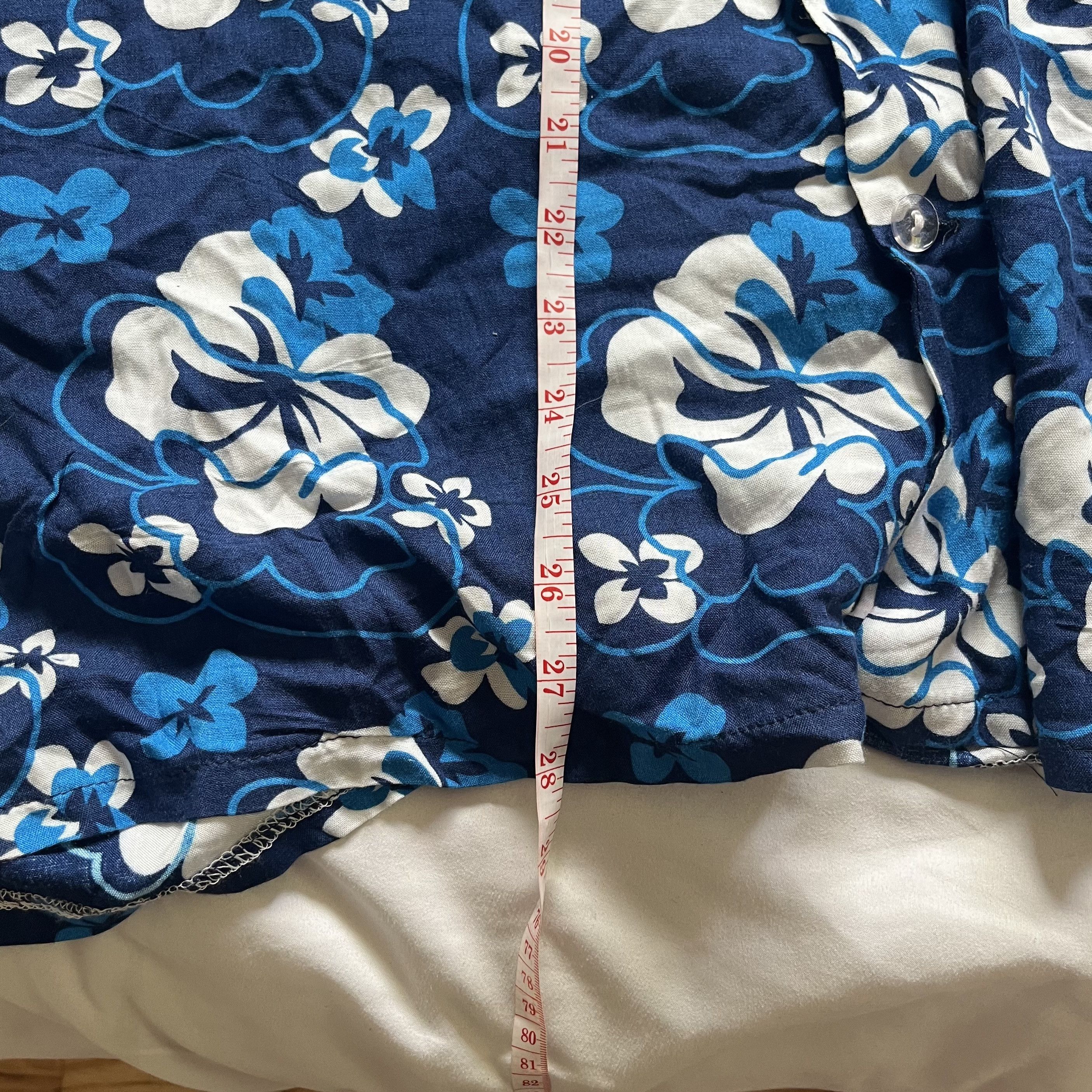 Other Blue and White Hawaiian Shirt Size US XL / EU 56 / 4 - 3 Thumbnail