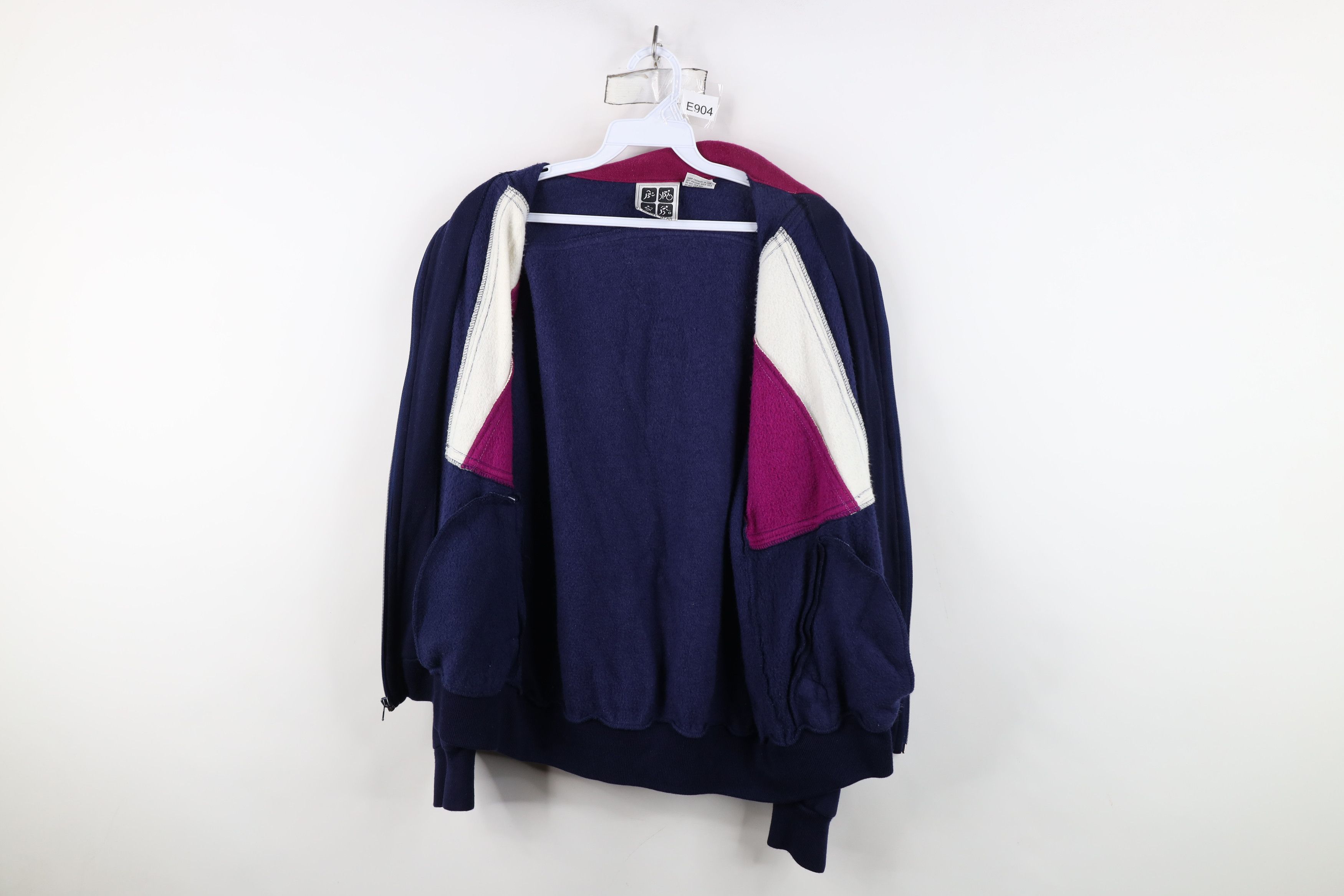Vintage Vintage 90s Streetwear Block Tennis Track Warm Up Jacket Size M / US 6-8 / IT 42-44 - 10 Thumbnail