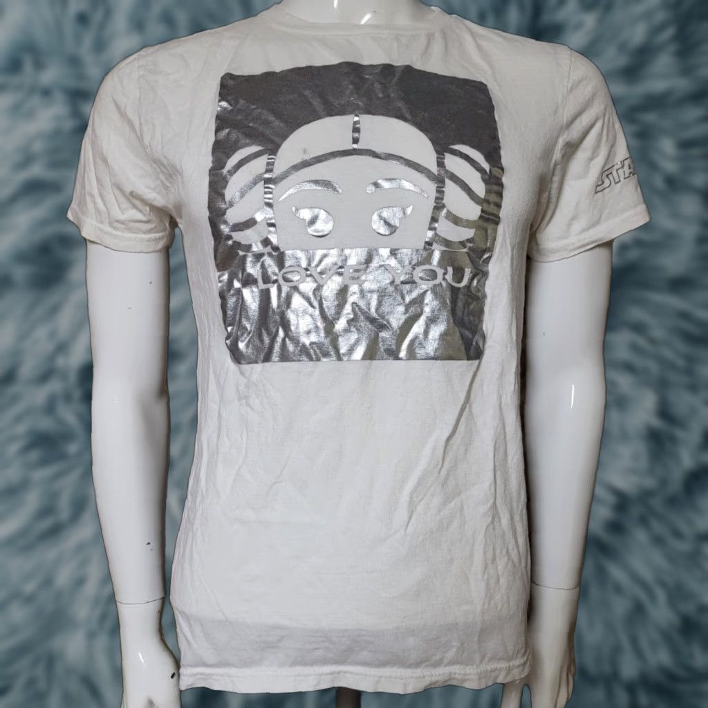 Disney Disney Star Wars Princess Leia Love You Metallic Print T Shirt Small Size US S / EU 44-46 / 1 - 1 Thumbnail