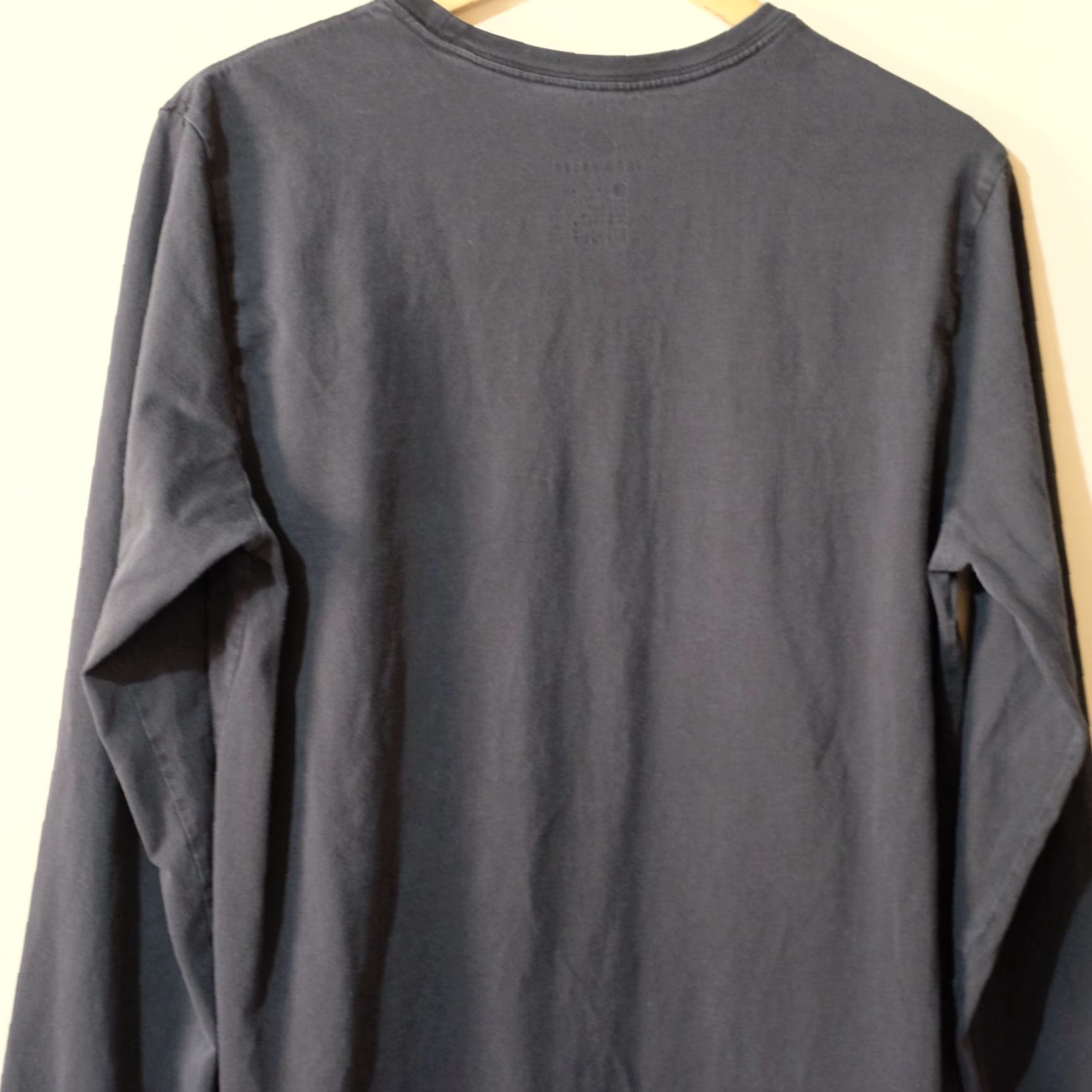 Nike Nike Tee Long Sleeve Shirt Mens L Black Logo 100% Cotton Regular Crew Neck Lightweight Fall Winter Spring Size US L / EU 52-54 / 3 - 5 Thumbnail