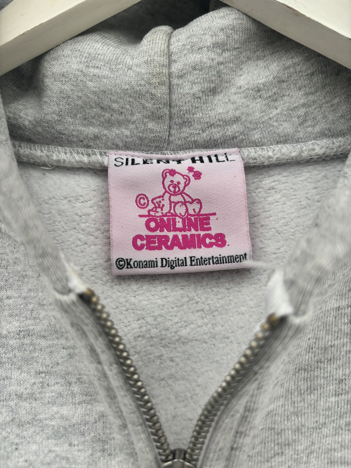 Online Ceramics Online Ceramics Silent Hill 2 Grey Zip Hoodie Size US M / EU 48-50 / 2 - 4 Thumbnail