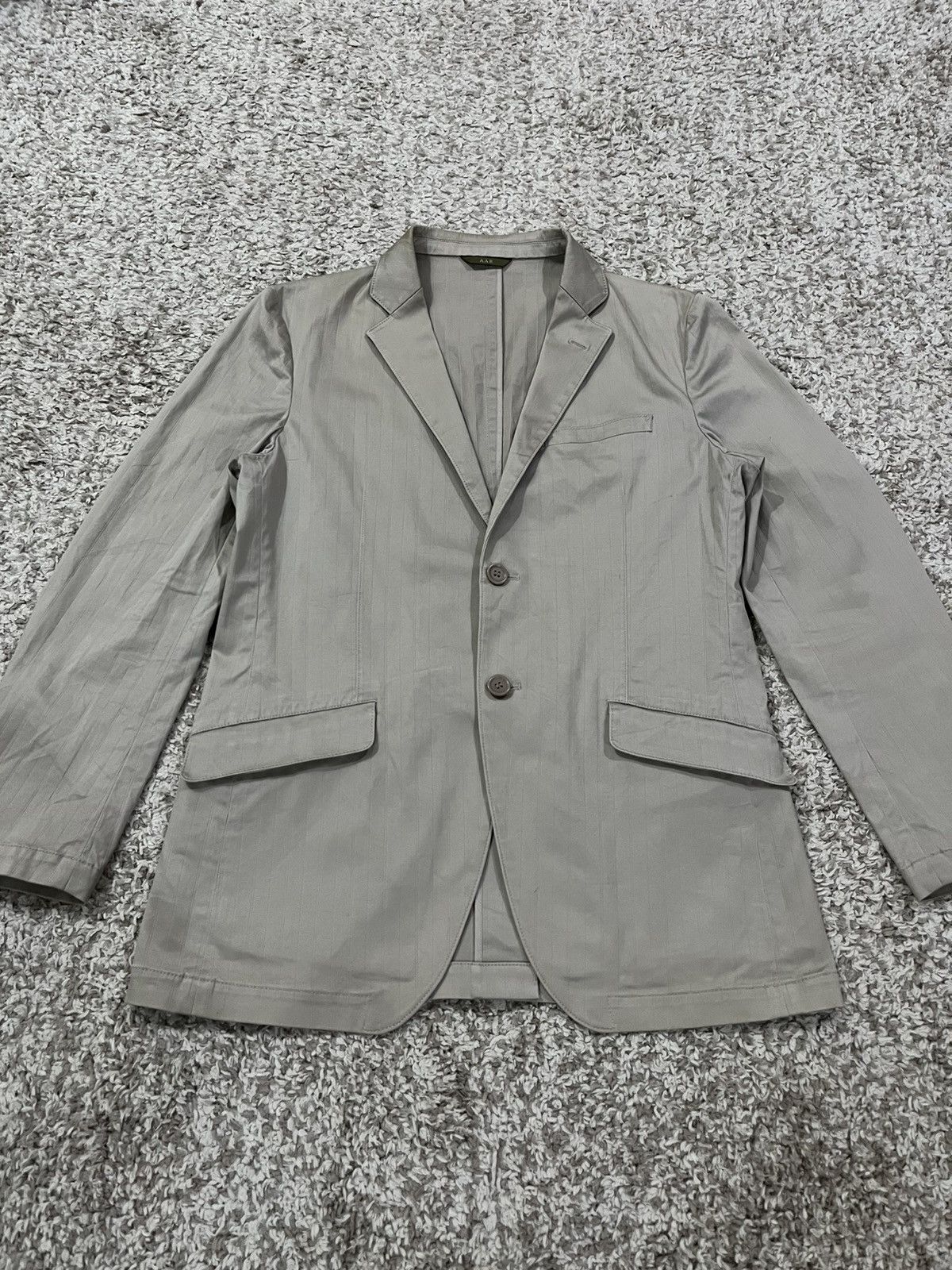 Yohji Yamamoto Yohji Yamamoto AAR Beige Blazer Jacket Size L / US 10 / IT 46 - 3 Thumbnail