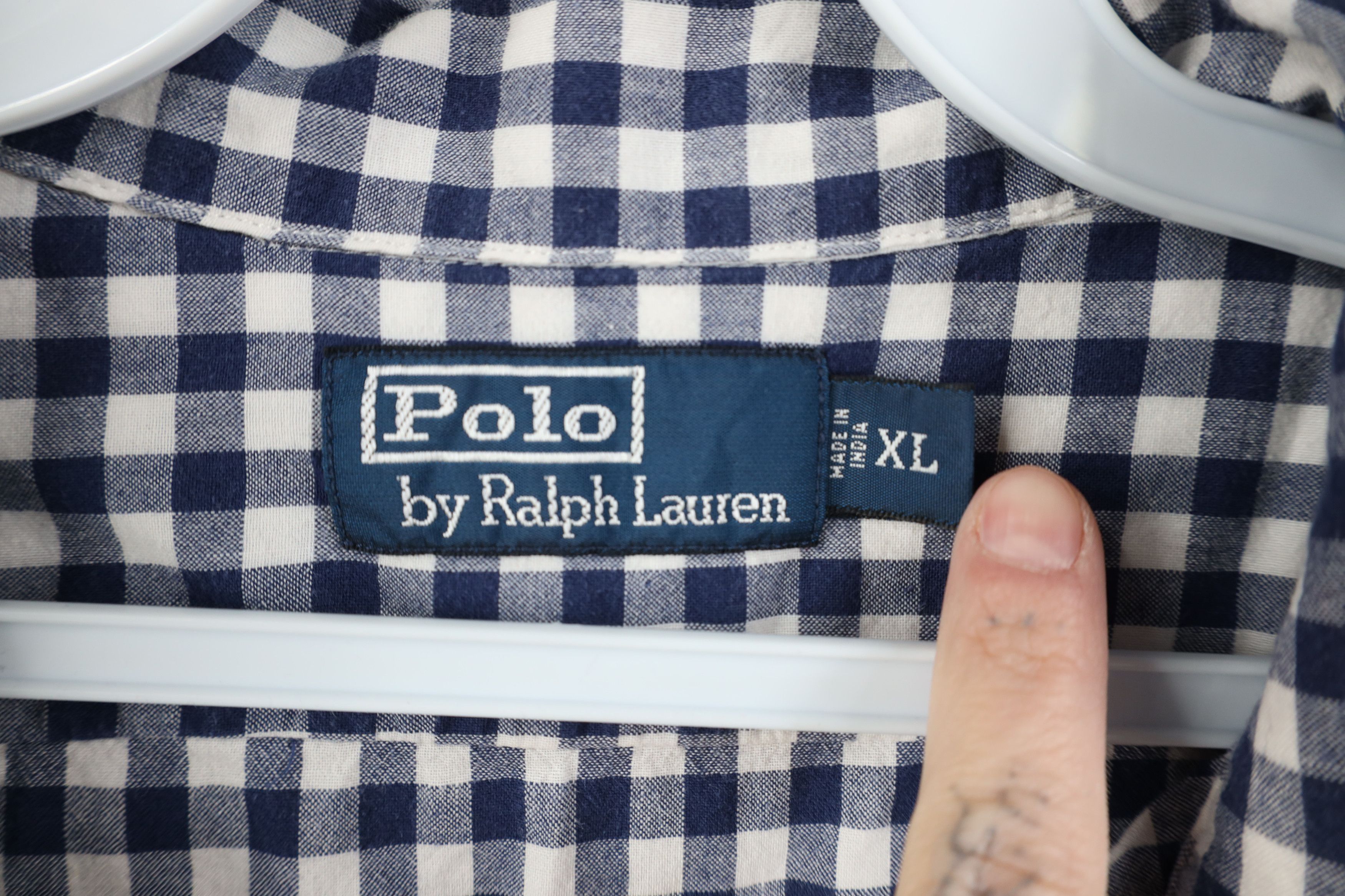 Ralph Lauren Vintage 90s Ralph Lauren Short Sleeve Button Shirt Plaid Size US XL / EU 56 / 4 - 6 Thumbnail