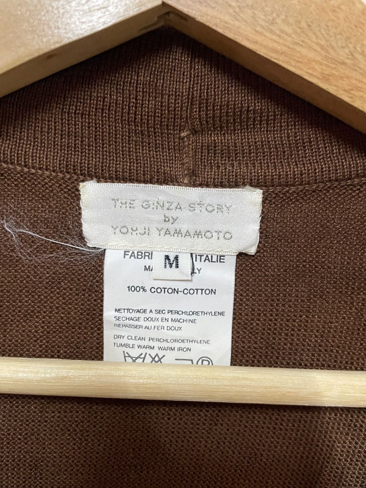 Yohji Yamamoto The Ginza Story By Yohji Yamamoto Designer Y’s Lapel Collar Size M / US 6-8 / IT 42-44 - 5 Thumbnail
