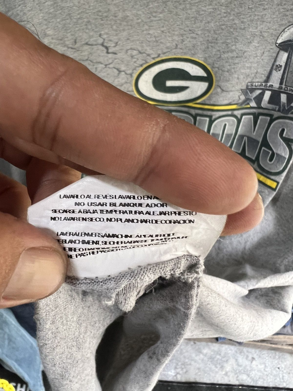 NFL 🔥NFL Green Bay Packers Champion Super Bowl XLV Size US XXL / EU 58 / 5 - 17 Thumbnail