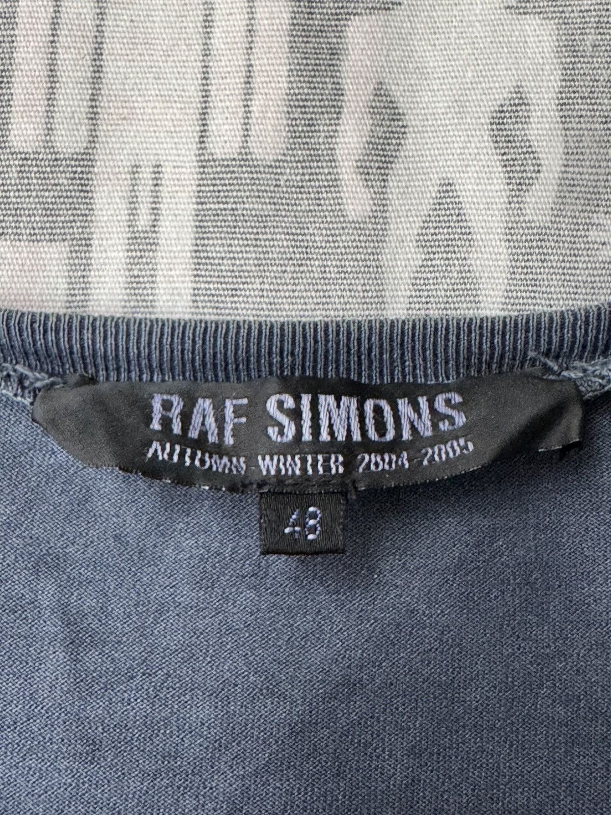 Raf Simons Raf Simons AW04 "Exiles Everywhere We Go" Overdyed Tee-Shirt Size US M / EU 48-50 / 2 - 5 Thumbnail