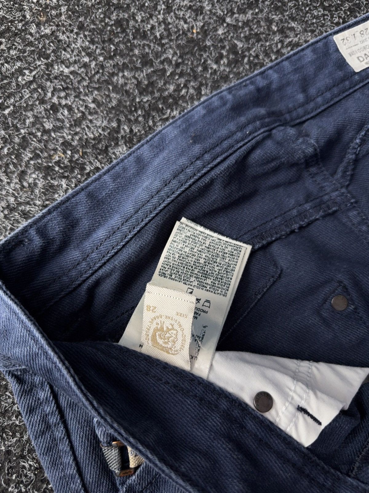 Diesel Vintage 00s Luxury Diesel Darron Denim pants jeans Size US 28 / EU 44 - 6 Thumbnail