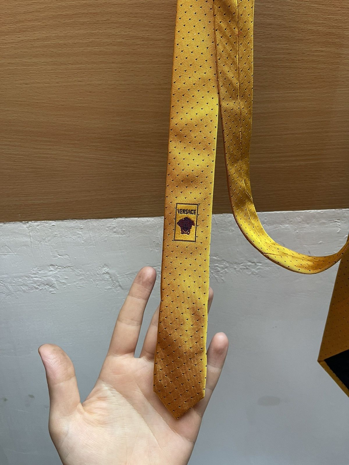 Versace Versace vintage tie 100% silk Size ONE SIZE - 2 Thumbnail