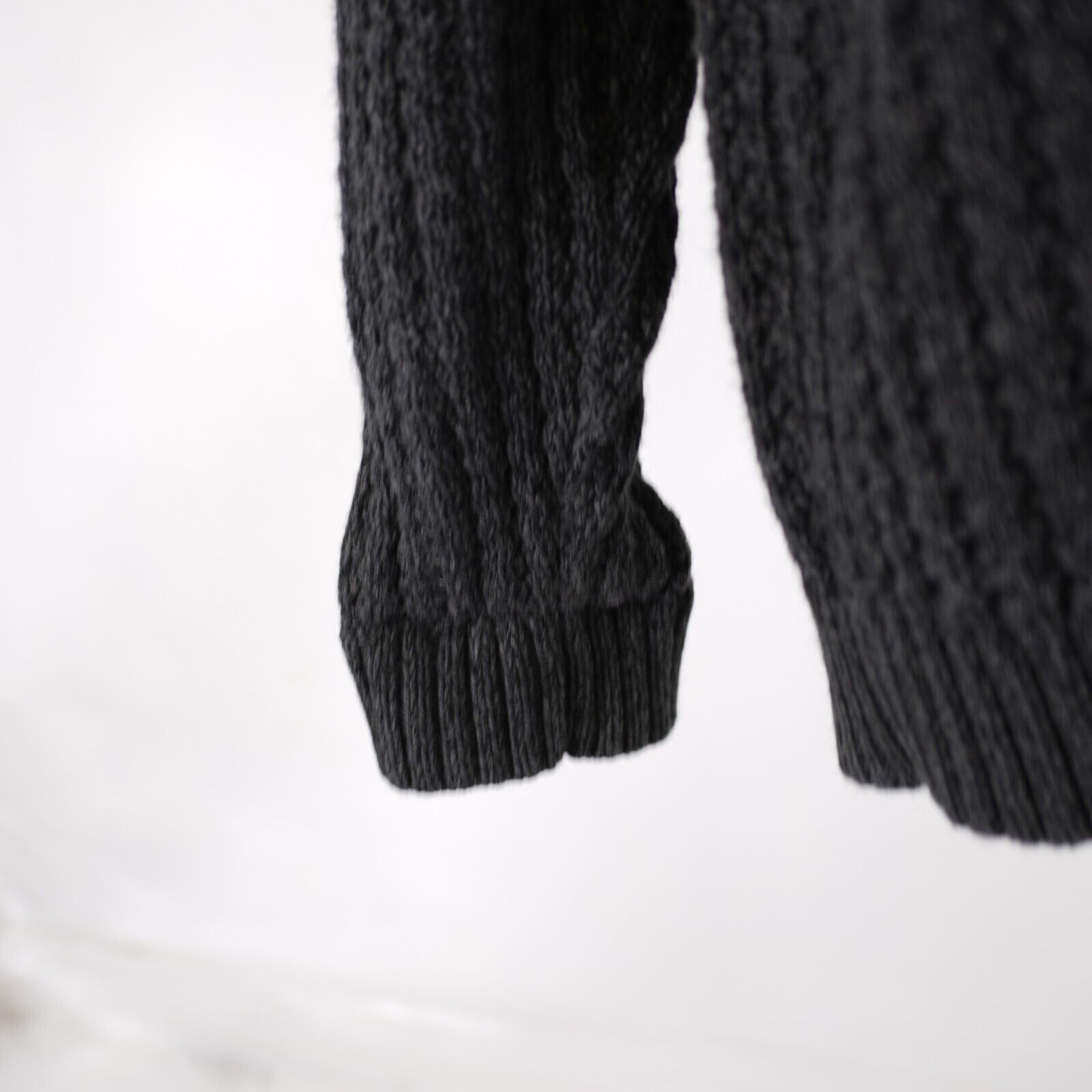 Eddie Bauer Eddie Bauer Large Gray Cotton Cable Knit Sweater Button 1/4 Size US L / EU 52-54 / 3 - 5 Thumbnail