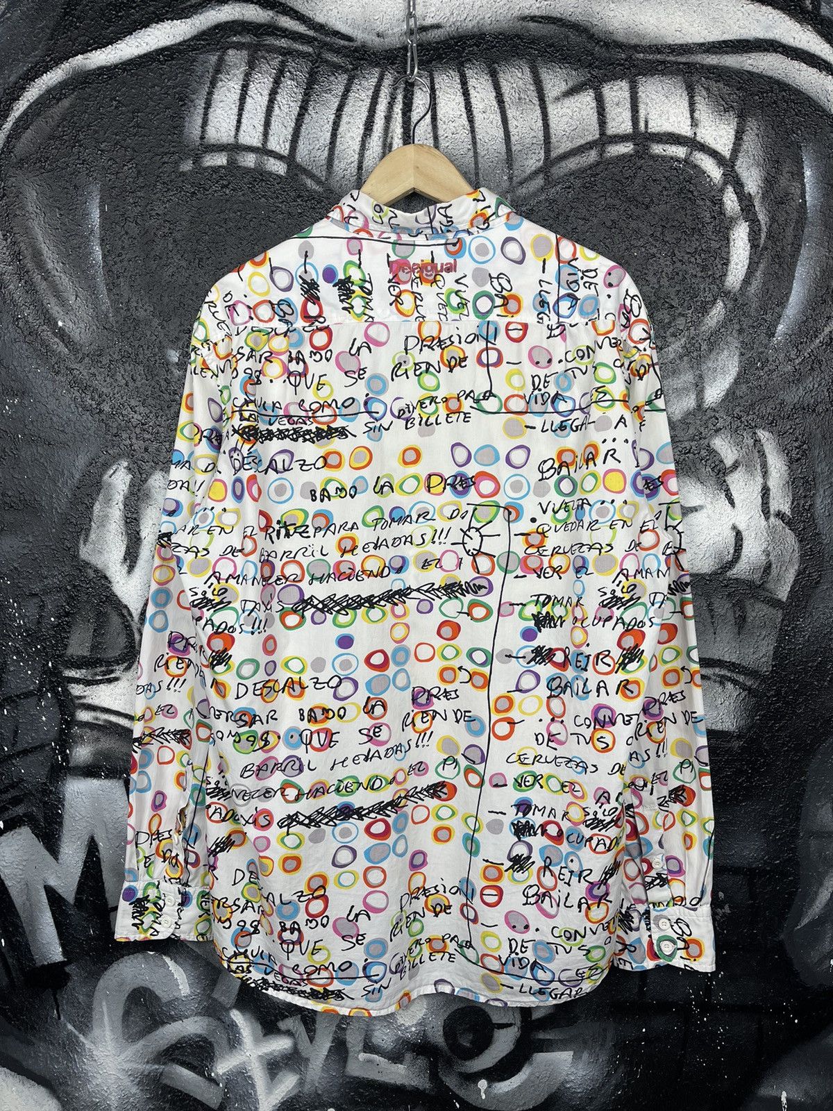 Desigual Desigual Multicolour Designer Art Graffiti Shirt Size 2XL Size US XXL / EU 58 / 5 - 8 Thumbnail