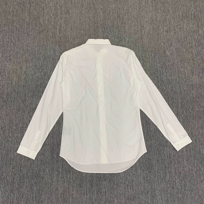 Dior Dior White Bee Embroidered Long Sleeve Shirt-2506 Size US M / EU 48-50 / 2 - 2 Thumbnail