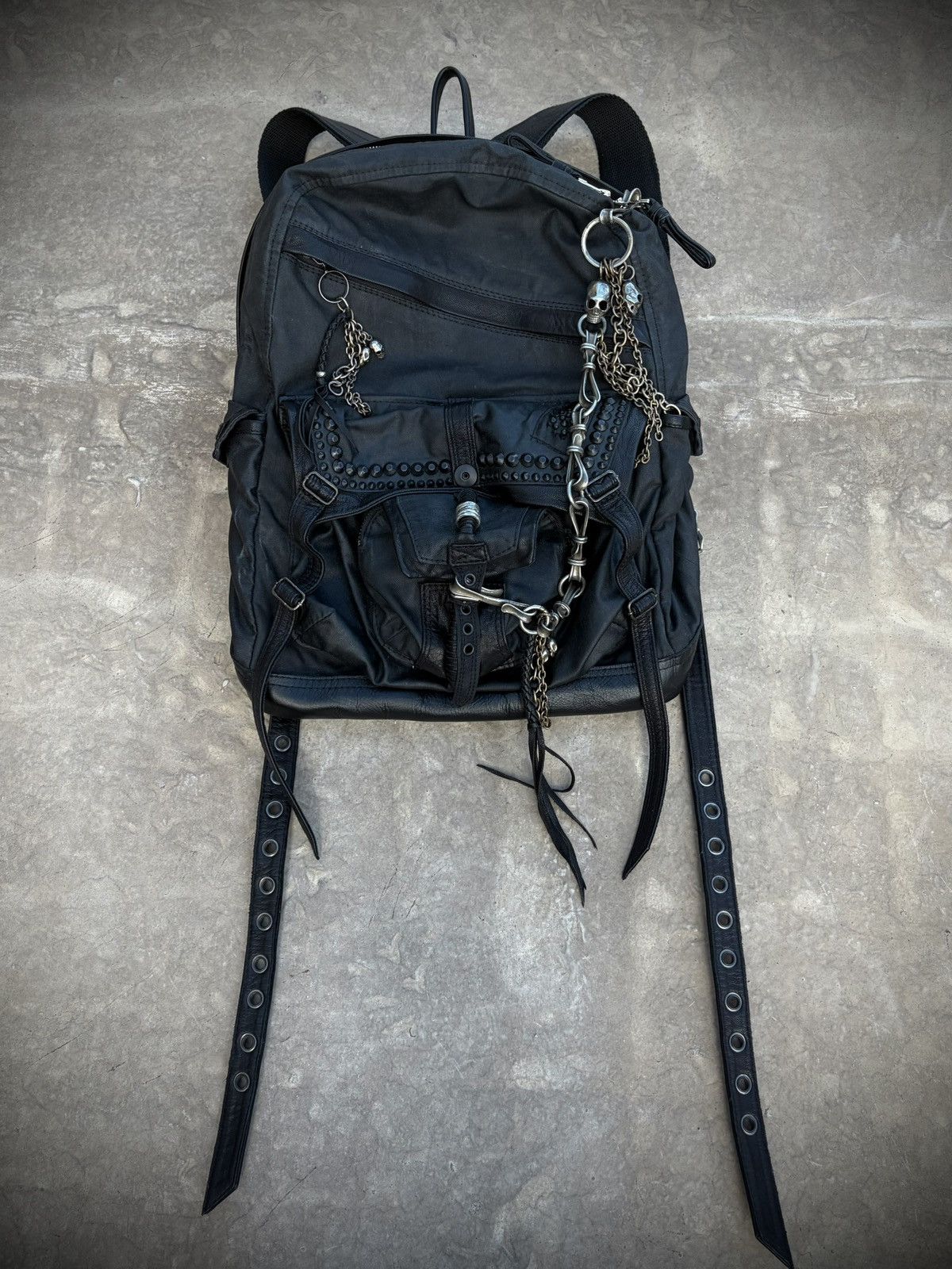 KMRii KMRii waxed bag Size ONE SIZE - 4 Thumbnail