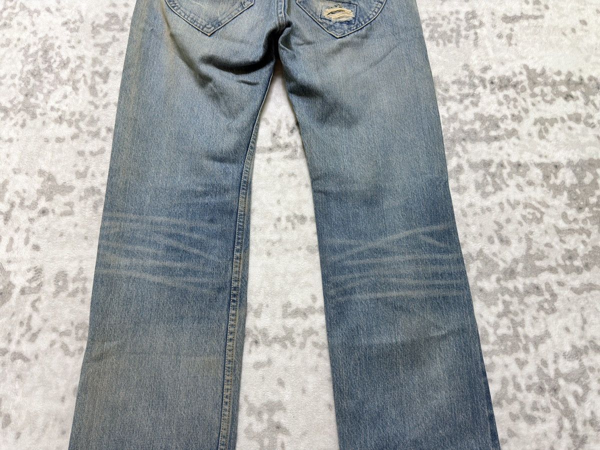 Japanese Brand Vintage KELEN Selvedge Leather Pocket Denim Jeans Size US 30 / EU 46 - 13 Thumbnail