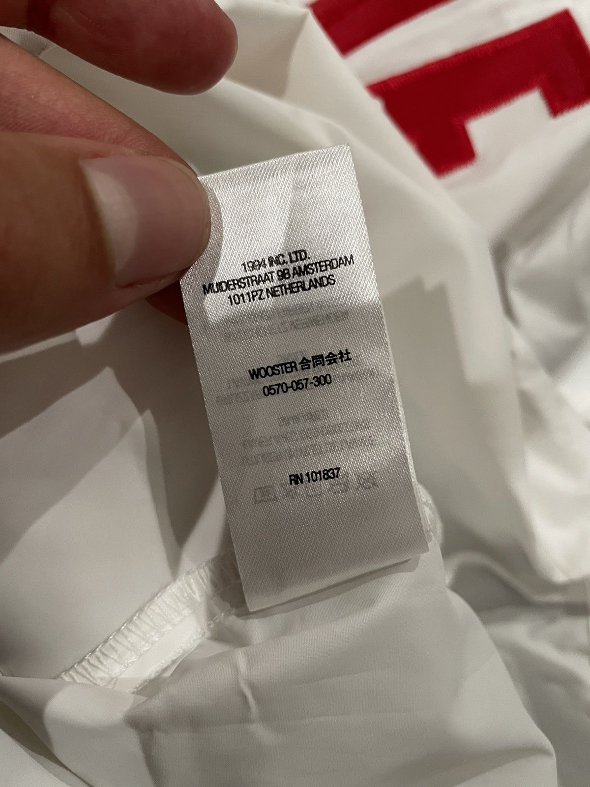 Supreme Supreme Snap-Off Sleeve L/S Baseball Top Size US M / EU 48-50 / 2 - 10 Thumbnail