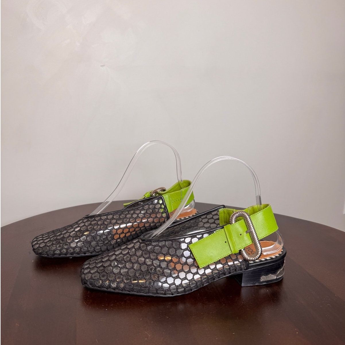 Toga Pulla Toga Pulla Mesh PVC Slingback Loafers - Size 37 Size US 6.5 / IT 36.5 - 5 Thumbnail