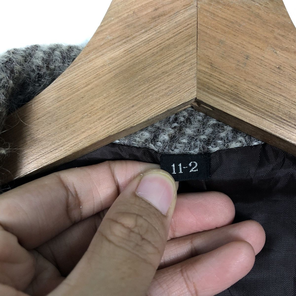 Japanese Brand 🔥Vintage Herringbone Wool Bomber Jacket Issey Miyake Japan Size US M / EU 48-50 / 2 - 13 Thumbnail