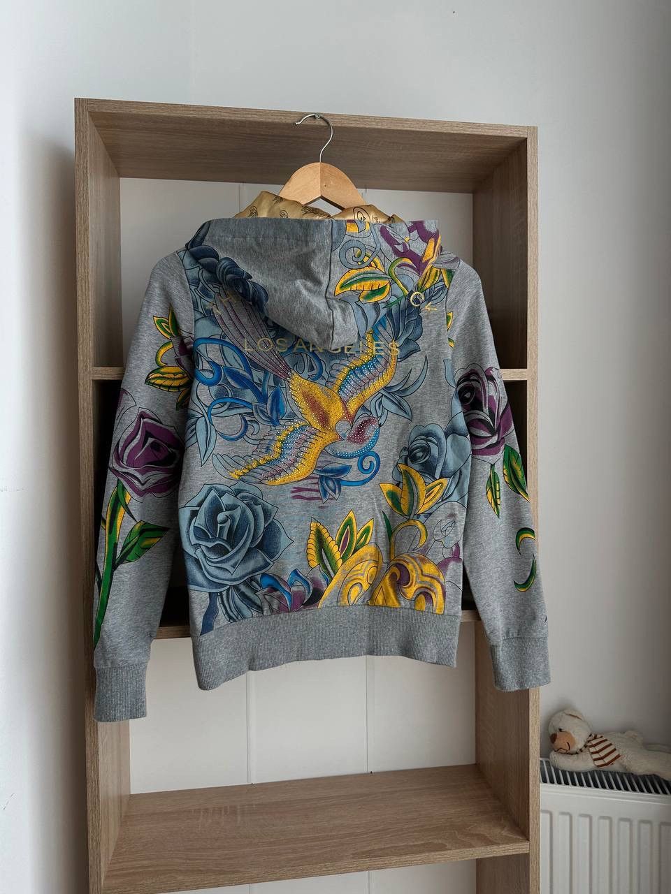 Christian Audigier × Ed Hardy × Vintage Vintage Ed Hardy Christian Audigier Style Hoodie Size S / US 4 / IT 40 - 16 Thumbnail