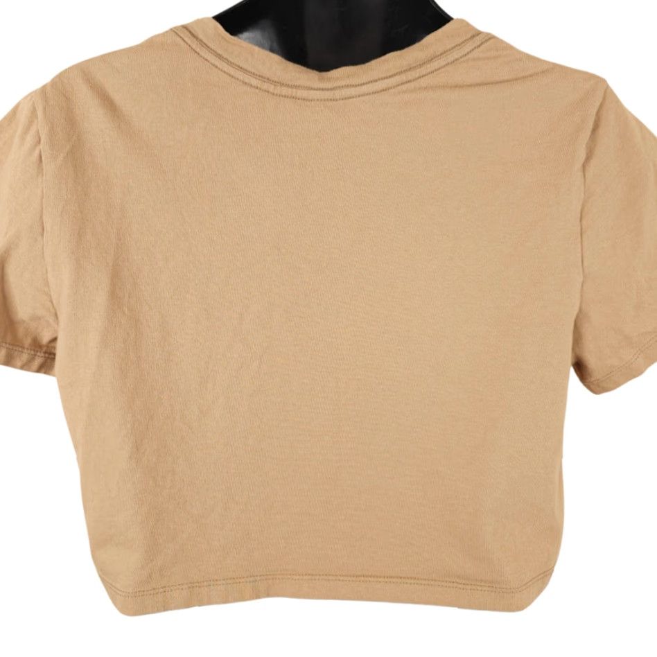 Vintage Lake Tahoe Crop Top T Shirt Womens Size Medium Beige Travel Destination Tee Size M / US 6-8 / IT 42-44 - 4 Thumbnail