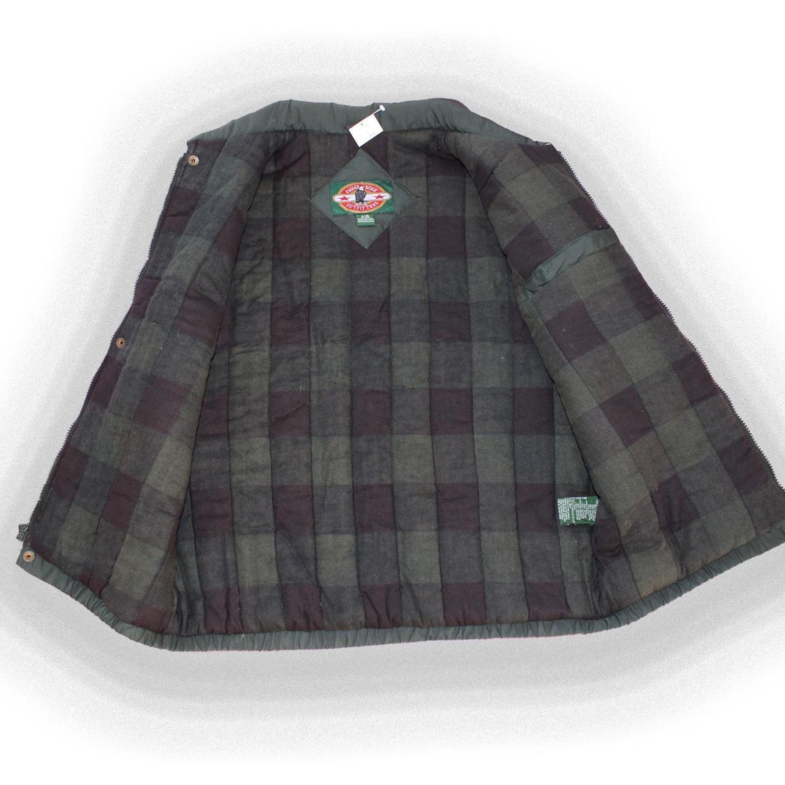 Vintage Deadstock Vintage 90's Eagles Ridge Outfitters Green Vest Size US L / EU 52-54 / 3 - 5 Thumbnail