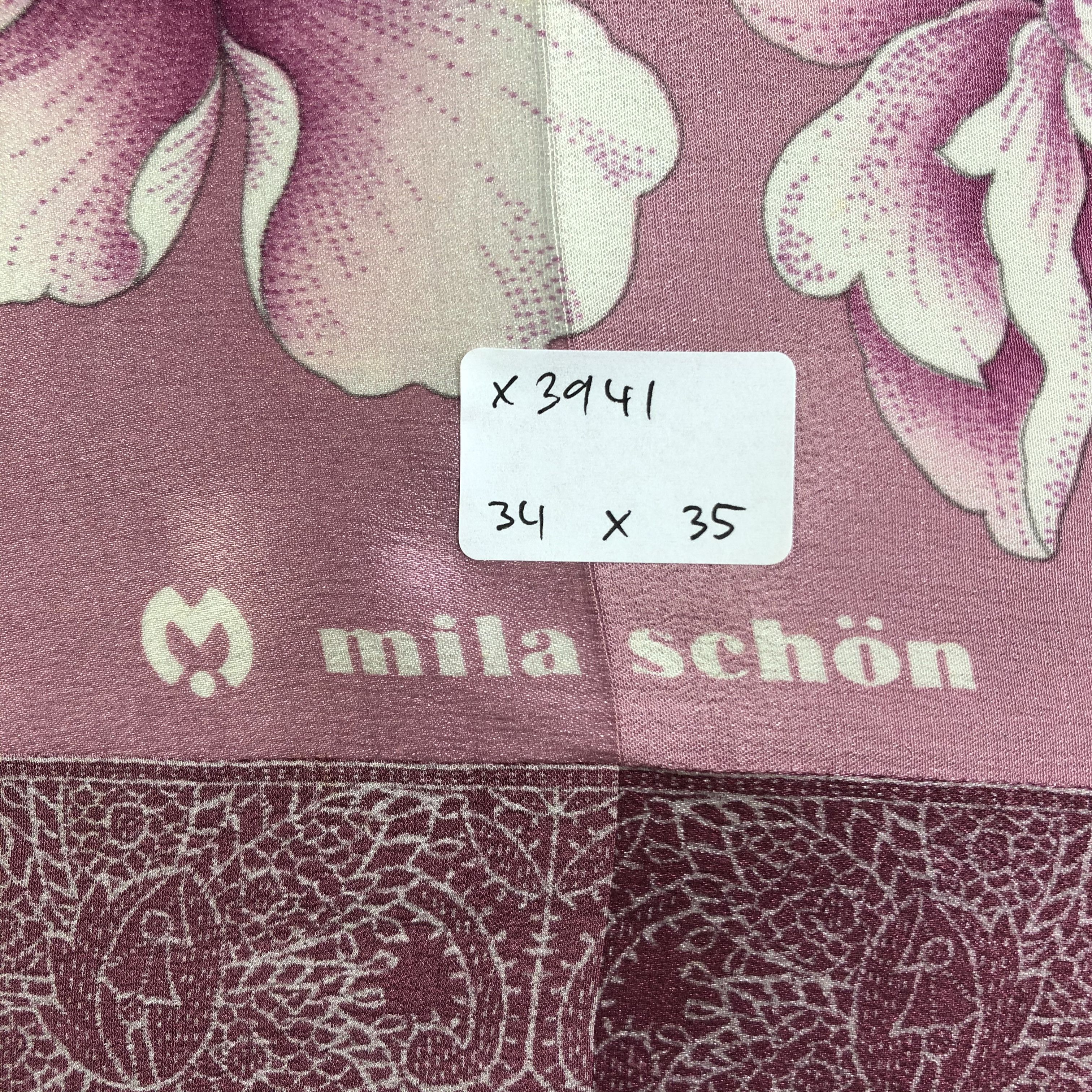 Mila Schon × Vintage Vintage Mila Schon Silk Scarf Size ONE SIZE - 6 Thumbnail