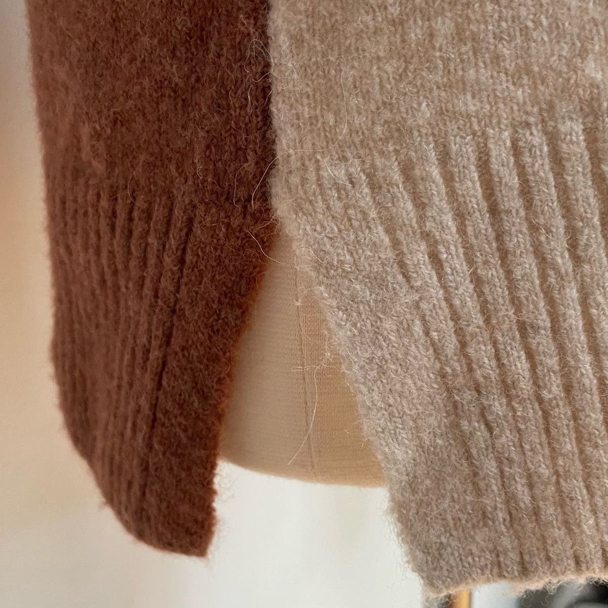 Madewell Madewell Colorblock Wool Sweater M Womens Long Sleeve Dolman Size M / US 6-8 / IT 42-44 - 2 Thumbnail