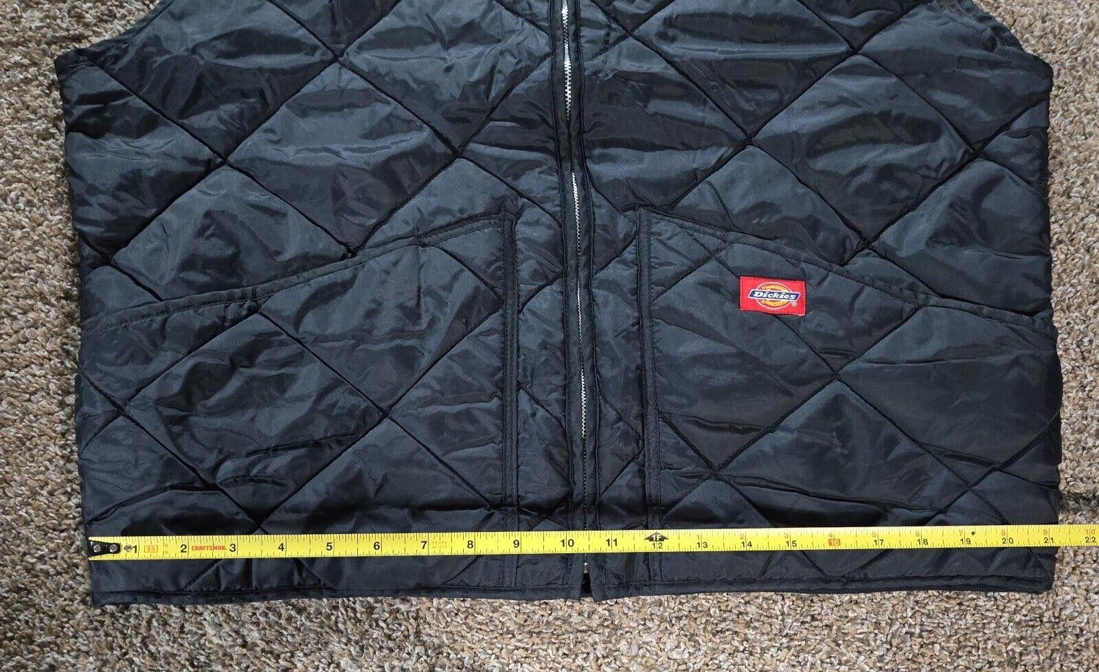 Designer Dickies Diamond Quilted Vest Large Size US L / EU 52-54 / 3 - 3 Thumbnail