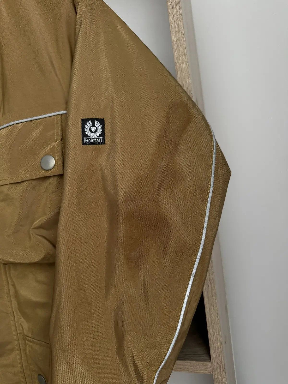 Belstaff × Vintage Vintage Belstaff Nylon Brown Motorcycle Nylon Jacket Size US M / EU 48-50 / 2 - 13 Thumbnail