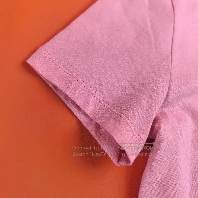 Miu Miu Miu Miu Pink Cotton Printed Short Sleeve T-Shirt . Size XS / US 0-2 / IT 36-38 - 6 Thumbnail
