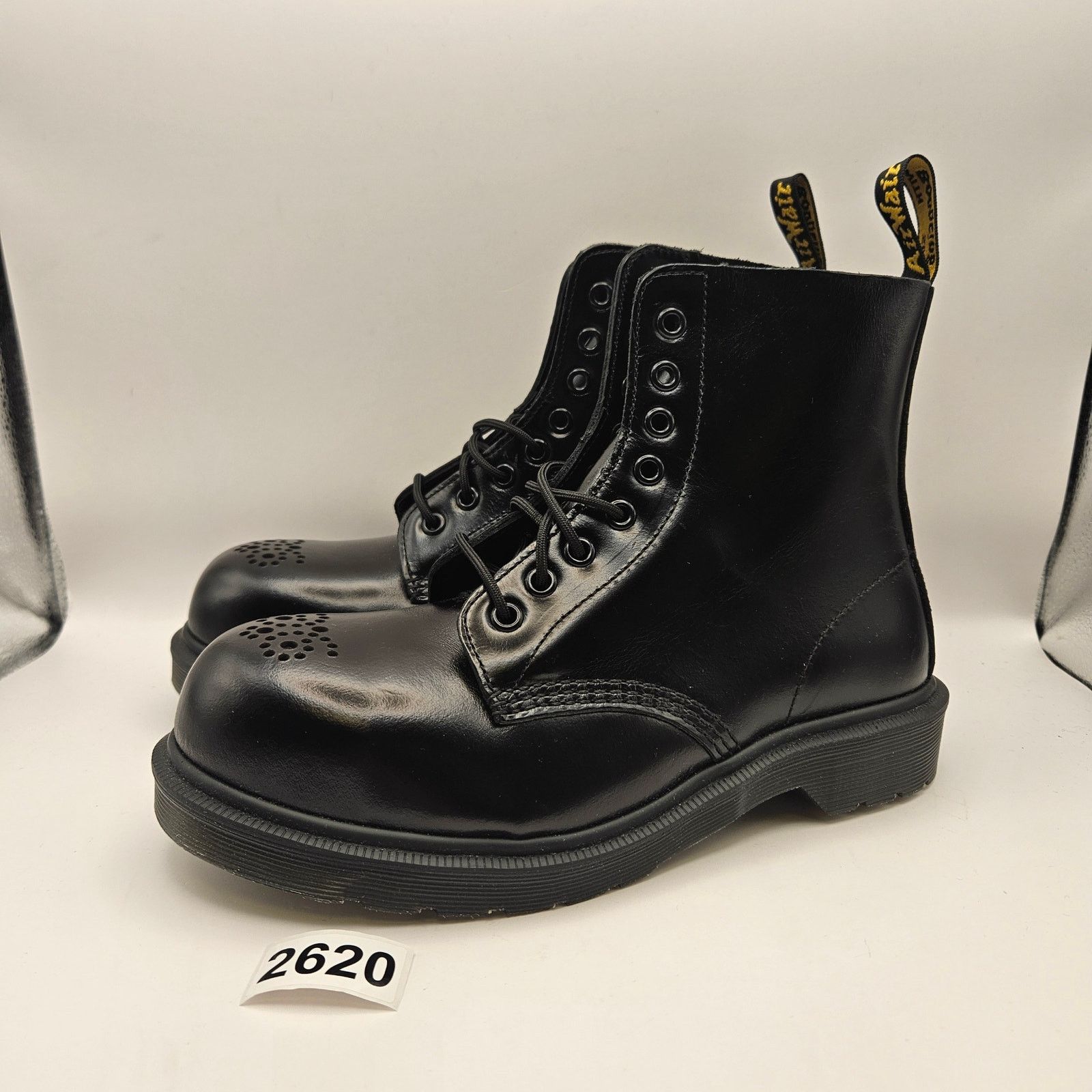 Dr. Martens DR MARTENS WOMEN'S 7 ST BROGUE 1460 PASCAL NWOB BLACK Size US 7 / IT 37 - 1 Thumbnail