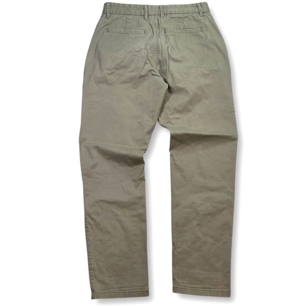 Everlane Everlane Chino Pants Athletic Fit Mens 29x30 Beige Cotton Blend Stretch Flat Front Pockets Casual Workwear 29 Mens Size US 29 - 2 Thumbnail