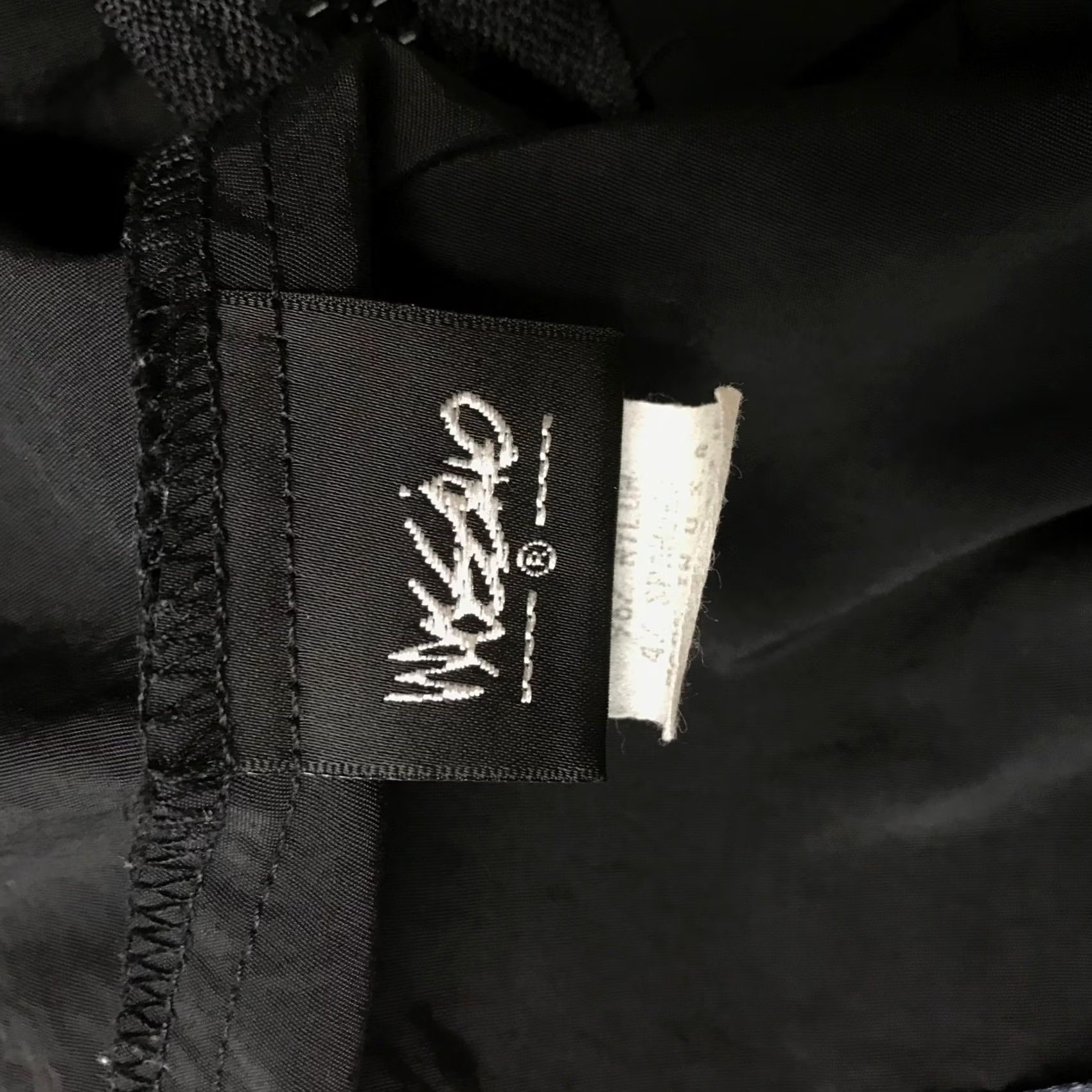 Mossimo Mossimo Black Cargo Athletic Shorts Women Large Nylon Spandex Zip Front Y2K 90's Size 36" / US 14 / IT 50 - 7 Thumbnail