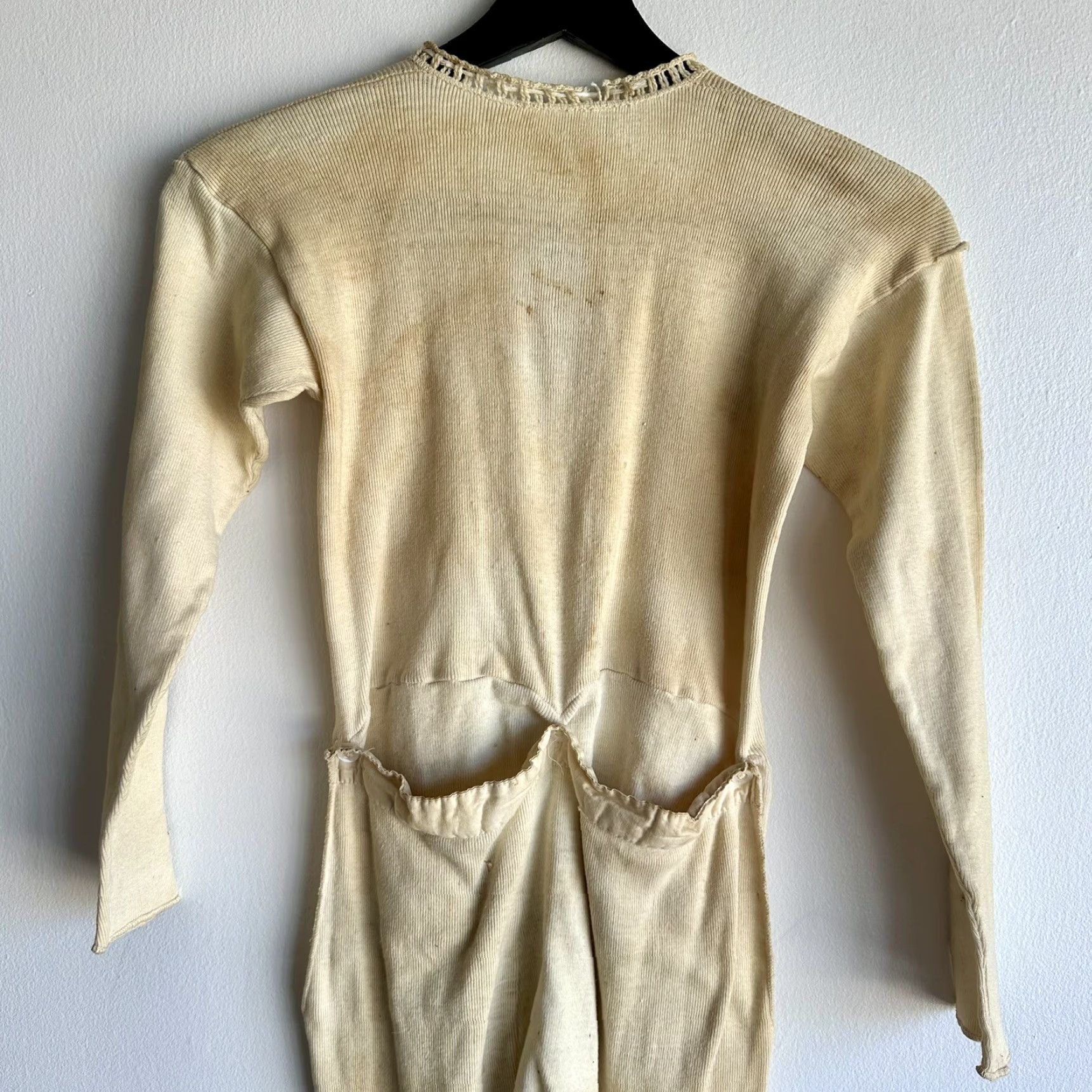 Vintage VINTAGE 1940s Royal Gem Longjohns Underwear Teen Size Chest pit to pit 15 inches Size ONE SIZE - 6 Thumbnail