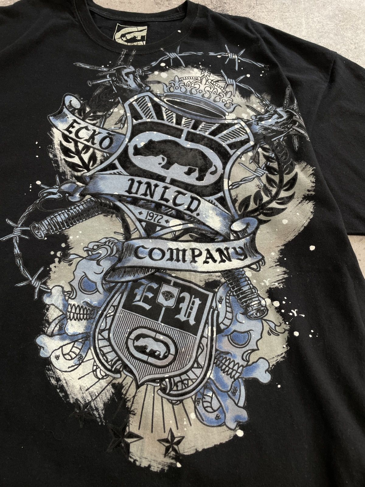 Ecko Unltd. Vintage Ecko Unltd Over Print Tee Y2K Skate T-shirt 00s Size US XXL / EU 58 / 5 - 6 Thumbnail