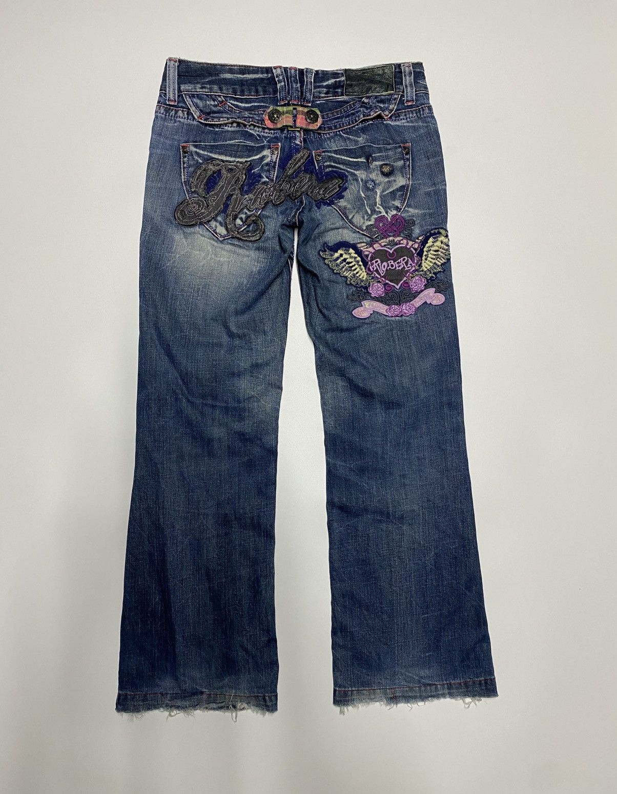 Denime RIOBERA JEANS JAPAN BRAND Size 30" / US 8 / IT 44 - 1 Thumbnail