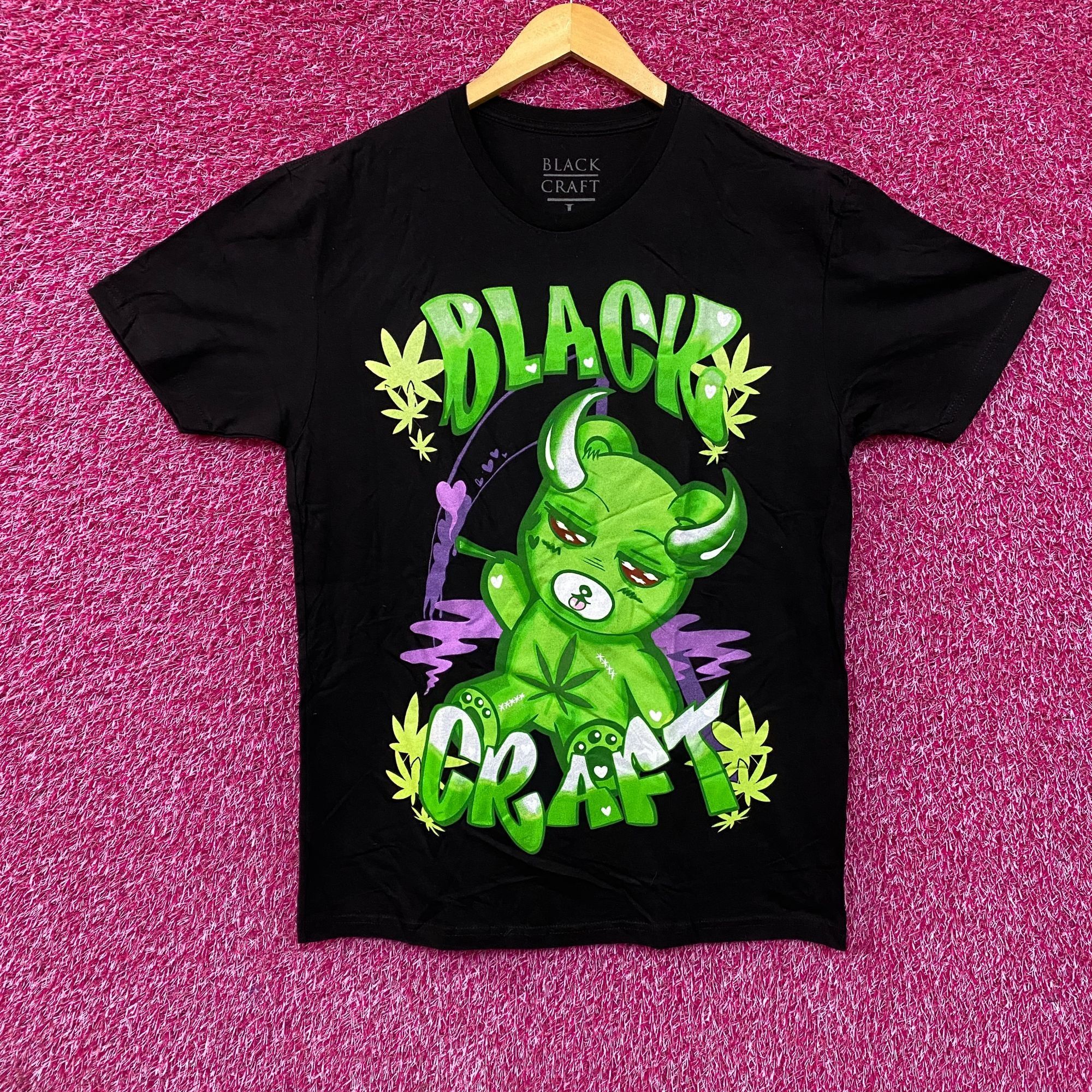 Other Black Craft THC Devilish Teddy Bear Goth Cartoon T-Shirt L Size US L / EU 52-54 / 3 - 1 Thumbnail
