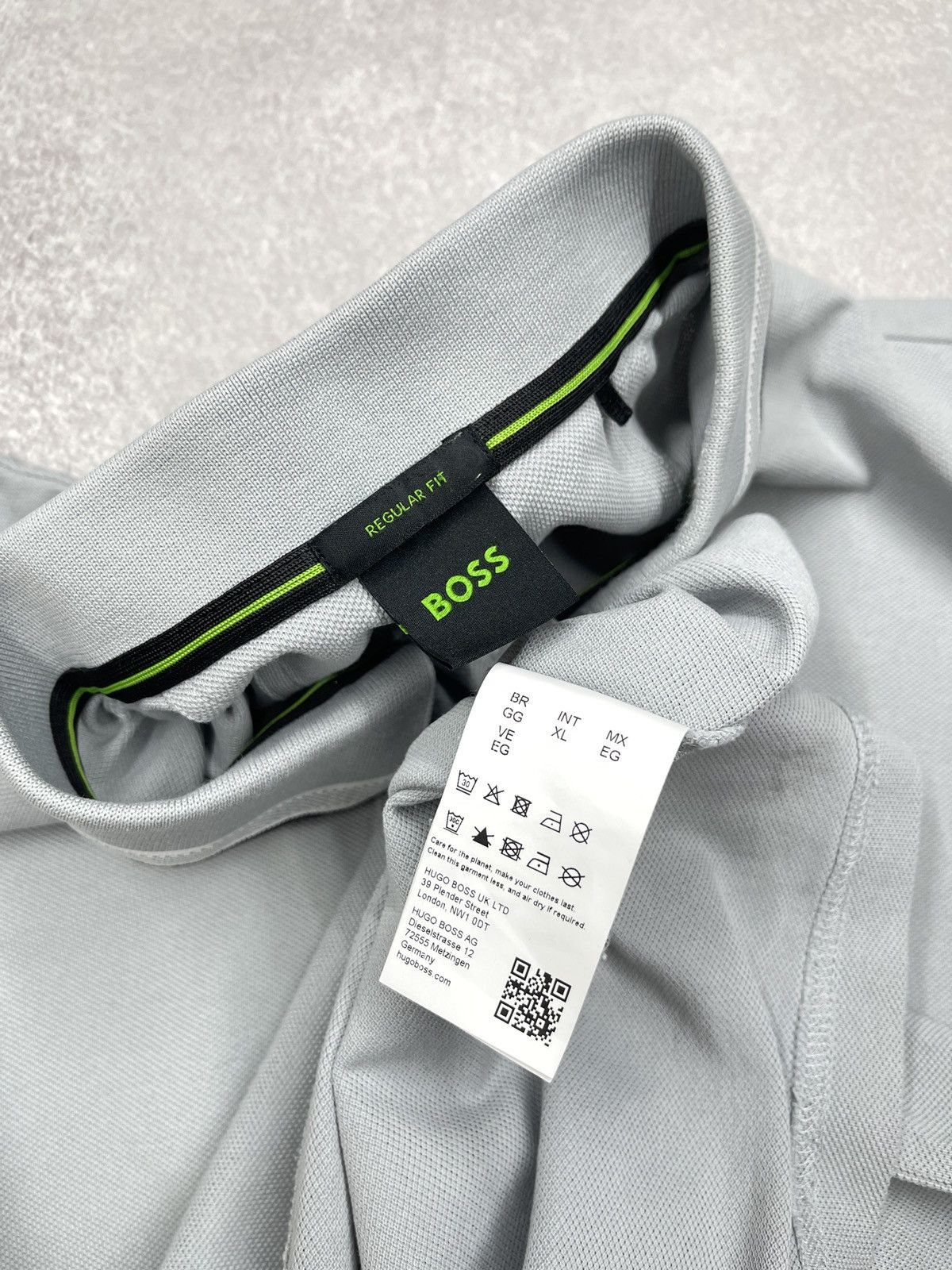 Hugo Boss Mens Hugo Boss Paddy Polo T Shirt Grey Size XL Size US XL / EU 56 / 4 - 9 Thumbnail