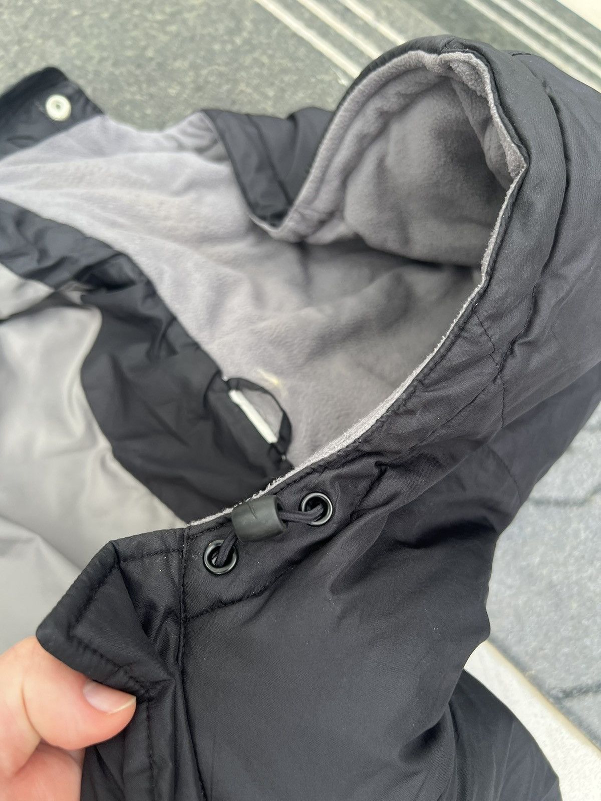 Nike 90s Nike Swoosh Vintage Y2K Gorpcore Hooded Puffer Jacket Size US M / EU 48-50 / 2 - 11 Thumbnail