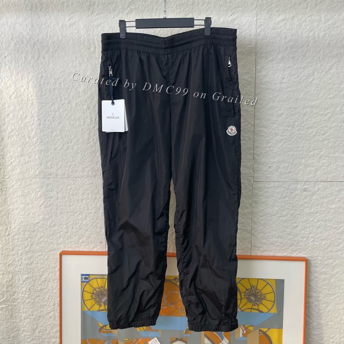 Moncler Moncler Black Nylon Casual Pants Size US 36 / EU 52 - 1 Thumbnail