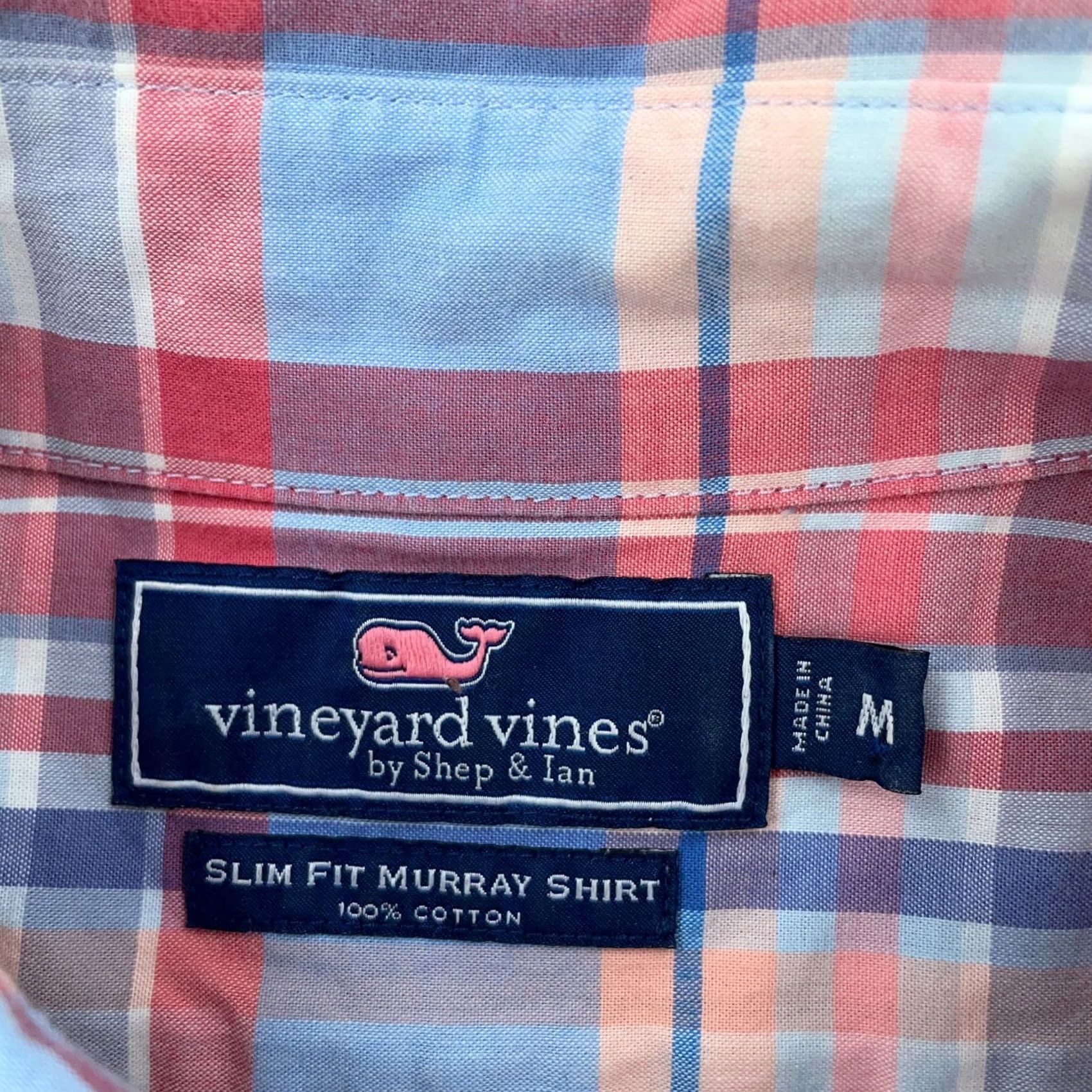 Vineyard Vines Vineyard Vines Murray Shirt Mens M Multi Fox Town Plaid Slim Button-Down Size US M / EU 48-50 / 2 - 3 Thumbnail